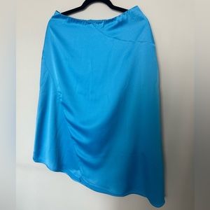 Alfani Satin Midi Skirt Size 8